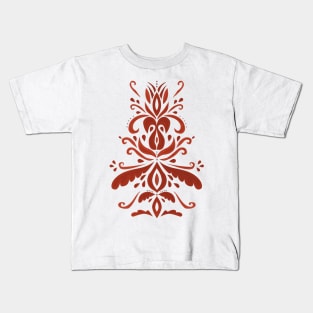 Art Nouveau Scandi Style Kids T-Shirt